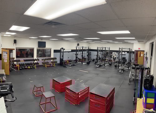 Entire Fitness Center area.